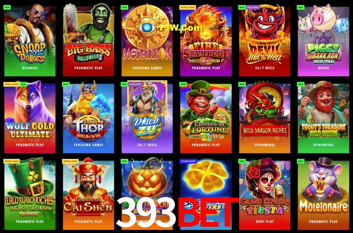 Game Providers 393Bet